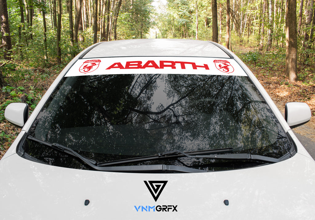 Abarth sunshade
