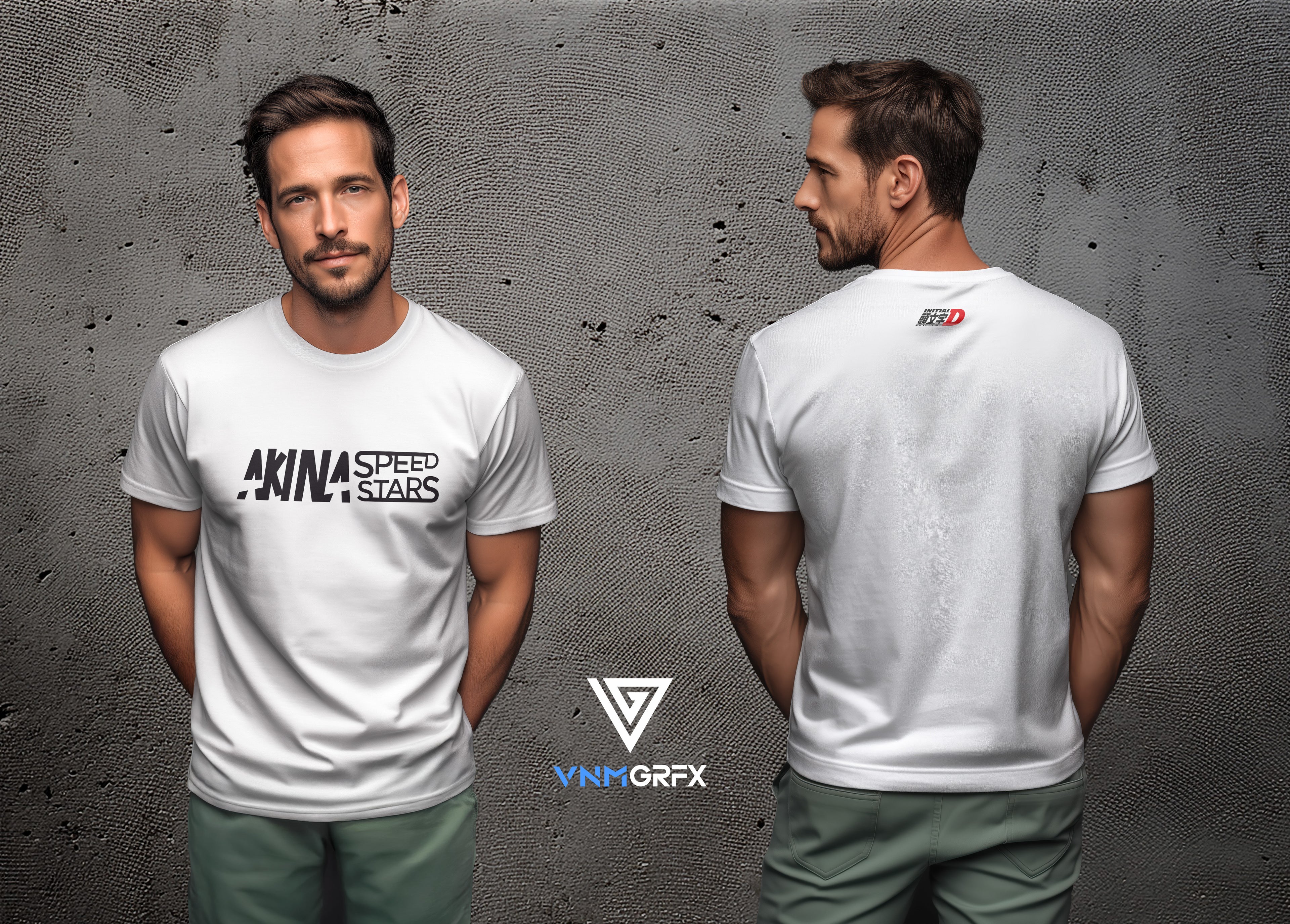Akina Original Speedstars Initial D T-shirt