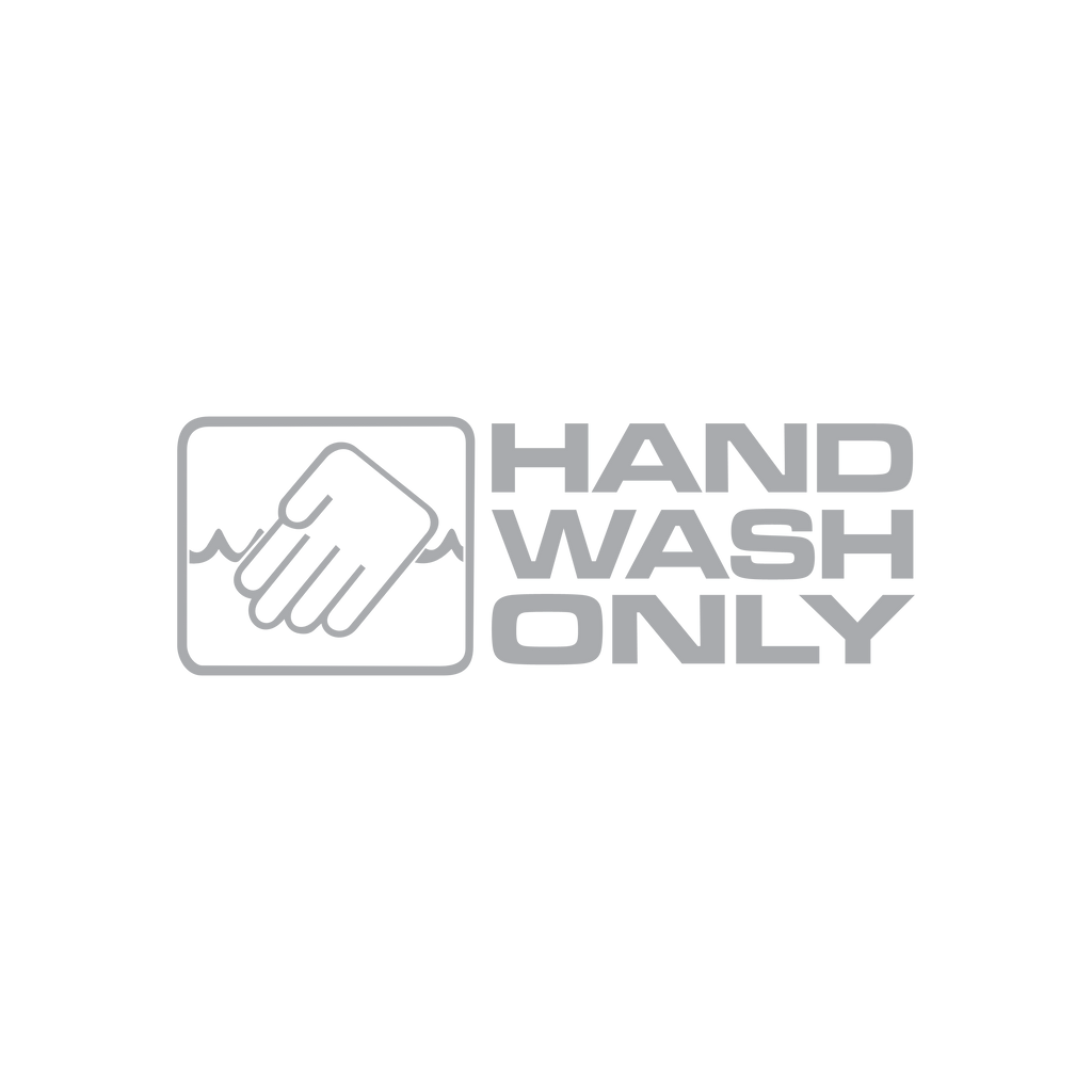 Sticker Hand Wash Only